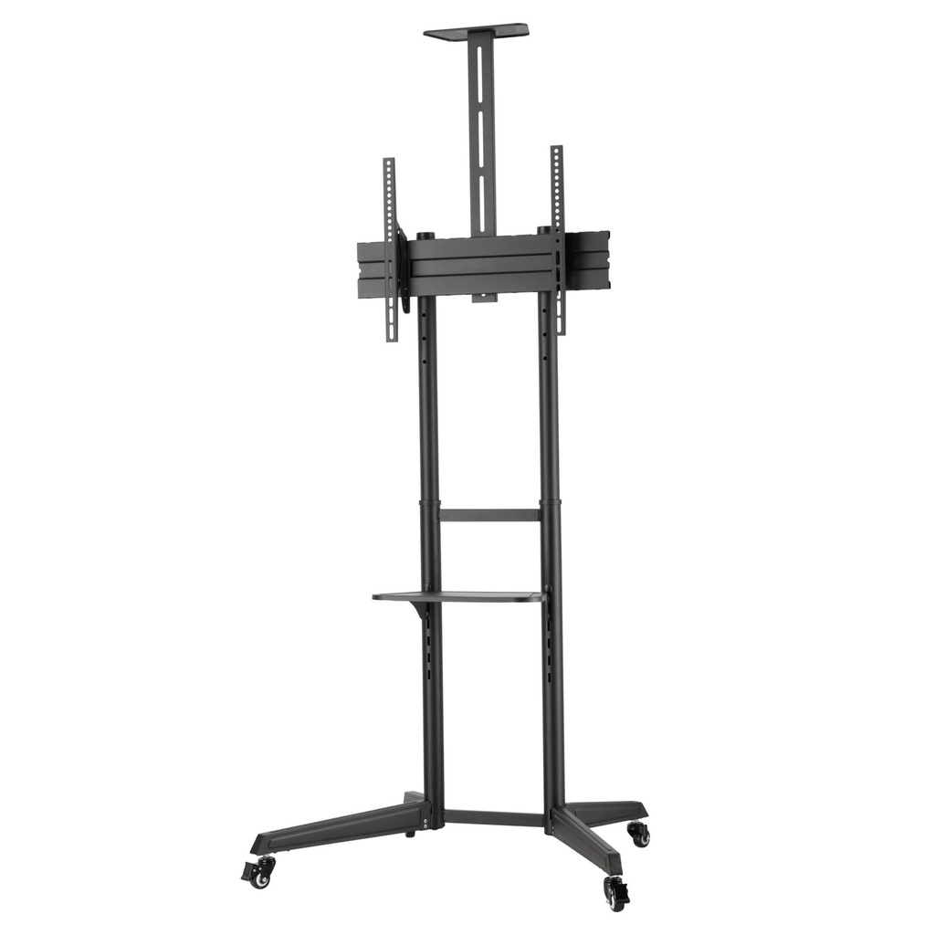 Brateck T1040T Versatile & Compact Steel TV Cart with top and centre ...