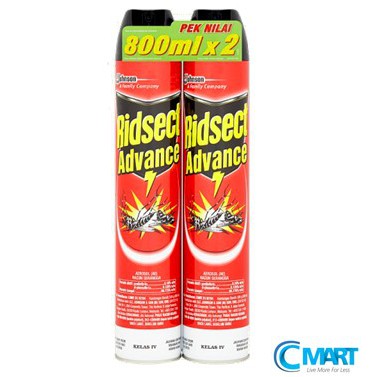 Ridsect Advance Aerosol 2 x 800ML | Shopee Malaysia