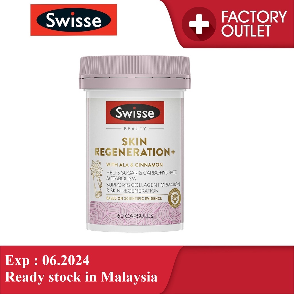 SWISSE Skin Regeneration (60 Capsules) | Shopee Malaysia