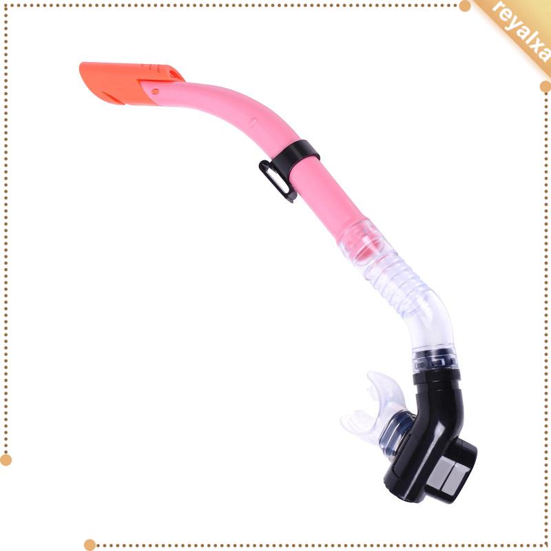 [reyalxamy] Snorkel Snorkeling Semi Dry Snorkel Scuba Diving Equipment 