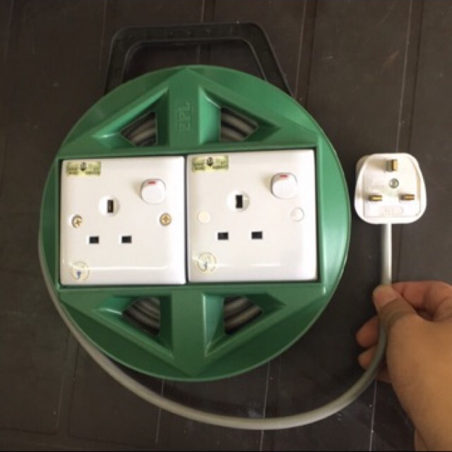 3C*40/0.193mm Electrical Double 2 Gang Extension Round Box SIRIM Thick ...