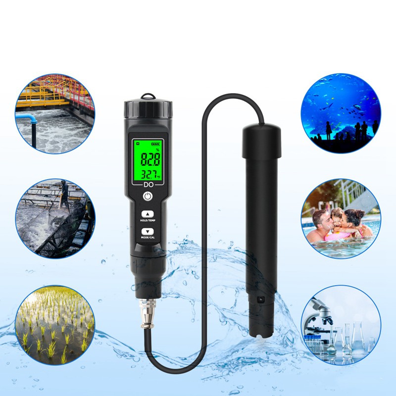 AIMI DO9100 Dissolved Oxygen Meter Water Quality Meter Digital DO Meter ...