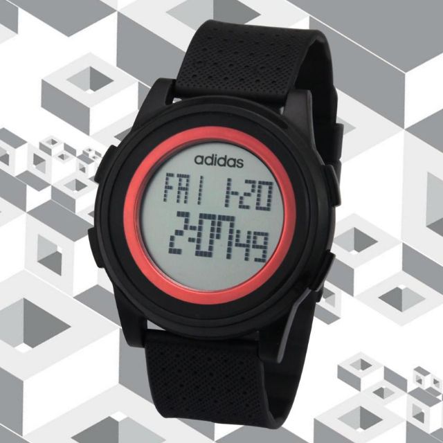 Jam Adidas Sport Digital Jam Casual Shopee Malaysia