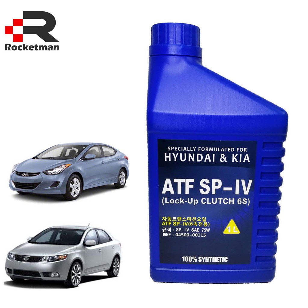 ATF HYUNDAI & KIA ATOS FORTE AUTO TRANSMISSION FLUID SPIV 1 LITRE