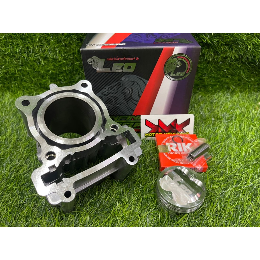 LEO & S1R BLOK 57MM PISTON SEMI DOME 135LC Y15 FZ (SET) BLOCK LEO S1R ...