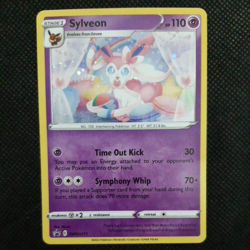 custom pet pokemon card Dark Sylveon - Pokemon 25th Anniversary Promo