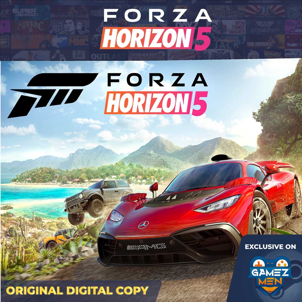 ORIGINAL Forza Horizon 5 ULTIMATE (ALL DLC INCLUDE) Steam Digital ...