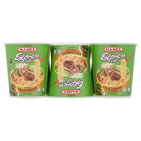 Mamee Express Cup Vegetarian Flavour Instant Noodles 6 X 60g Shopee