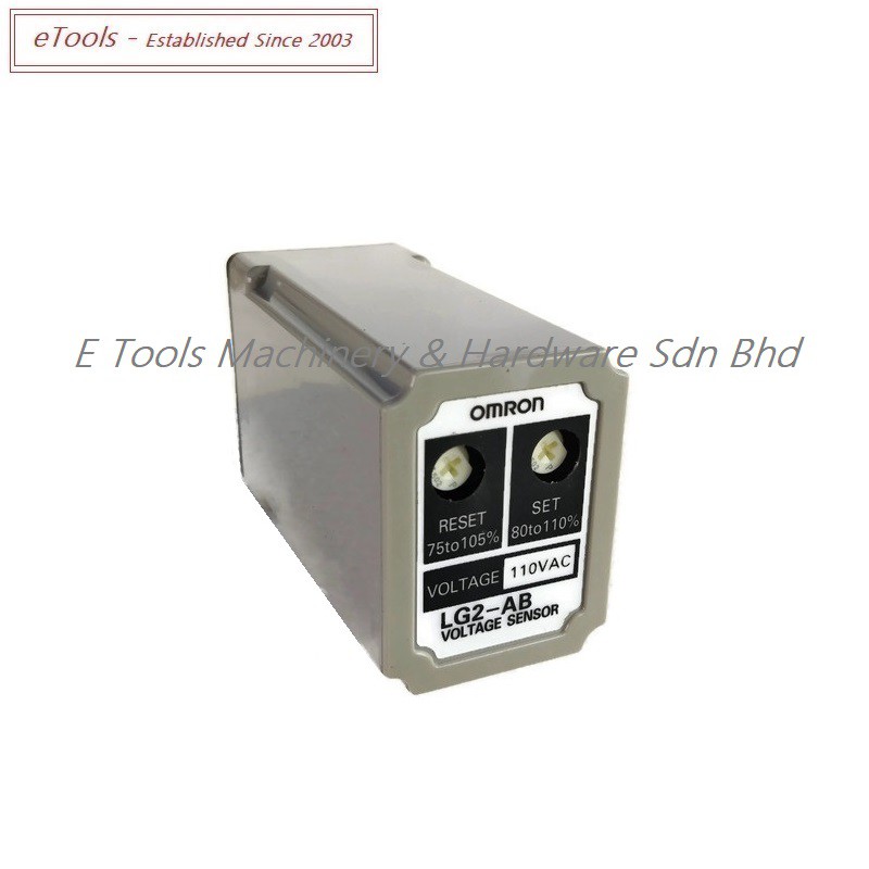 OMRON LG2AB 110VAC VOLTAGE SENSOR MADE IN JAPAN Shopee Malaysia