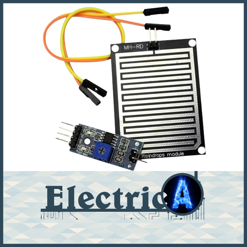 Water Raindrops Weather Rain Sensor Module - Analog & Digital for ...