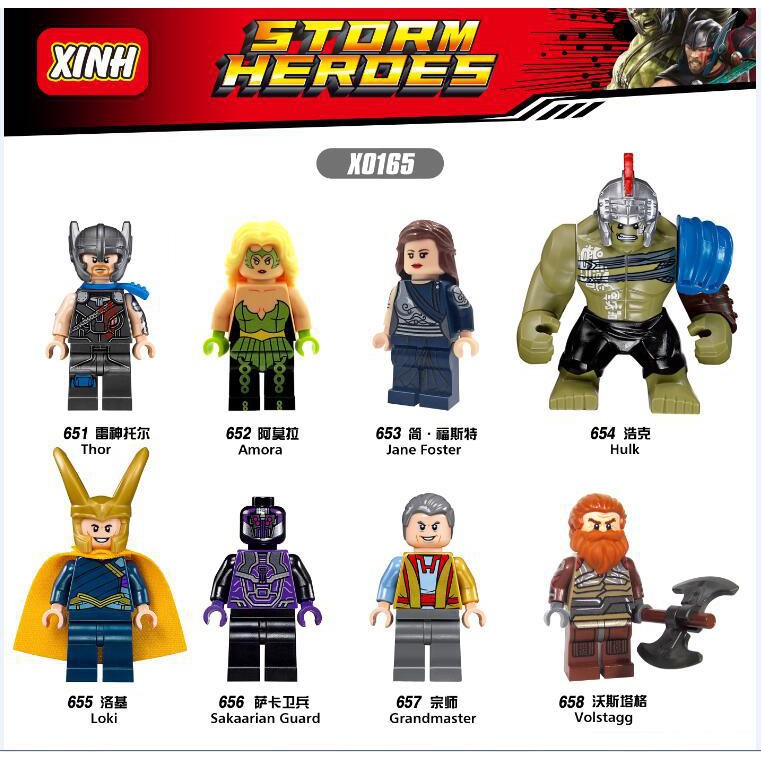 Thor ragnarok lego minifigures clearance