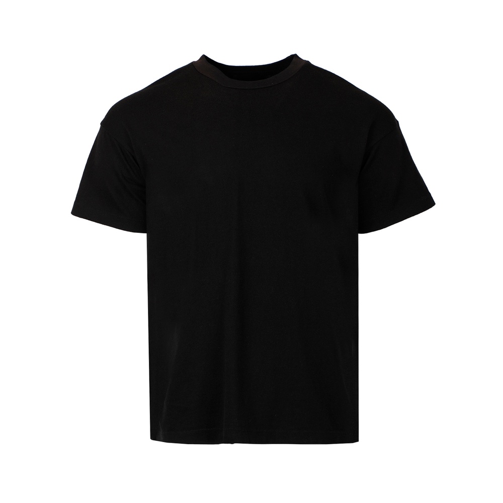 Baju Hitam Kosong 200 GSM / Plain Tshirt / Black ColorCotton Plain ...