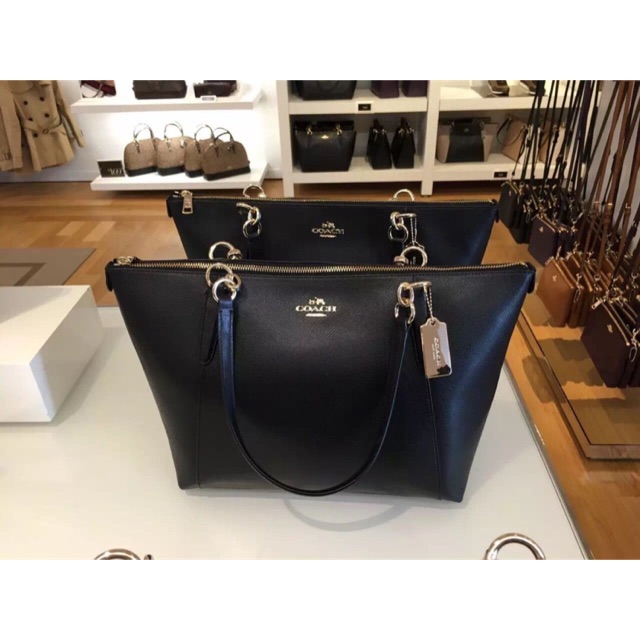 Coach ava tote hot sale in crossgrain leather