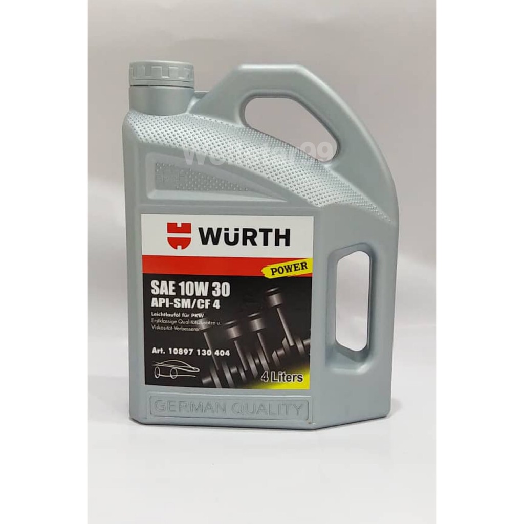 SAE 5W 30 Wurth Fully Synthetic Engine Oil, Can Of Litre, 50% OFF