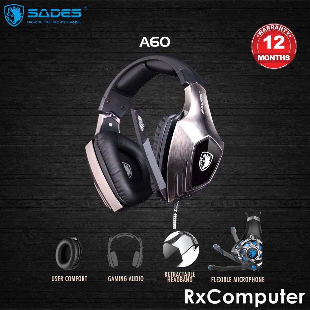 Sades a60 hot sale headset