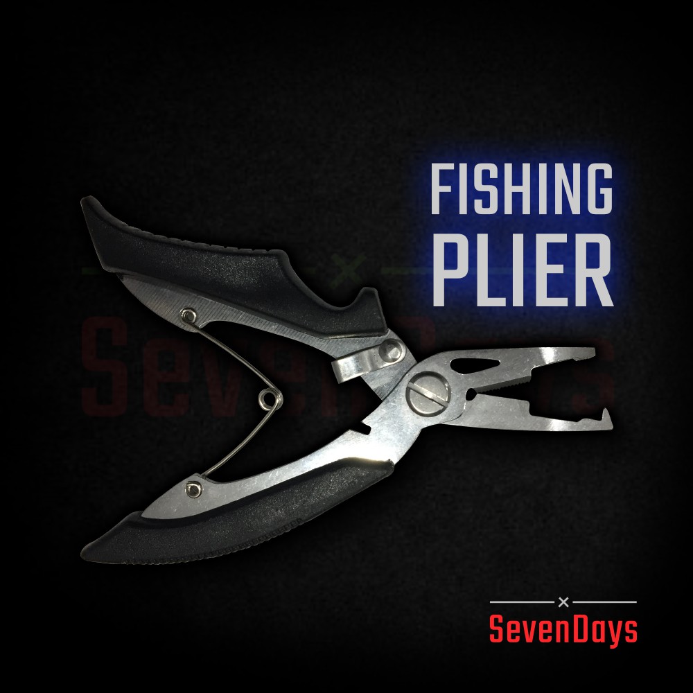SevenDays Fishing Plier / Braided Line Cutter / Split Ring Opener