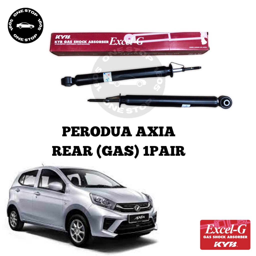 PERODUA AXIA REAR KYB KAYABA EXCEL G ABSORBER GAS 1PAIR | Shopee Malaysia