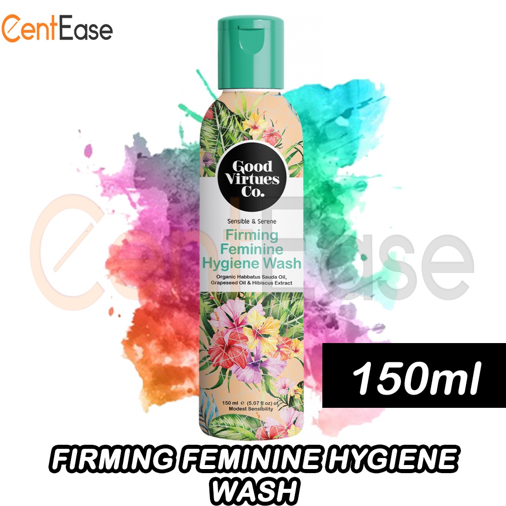 Good Virtues Co (GVC) Firming Feminine Hygiene Wash 150ml (Exp Sep