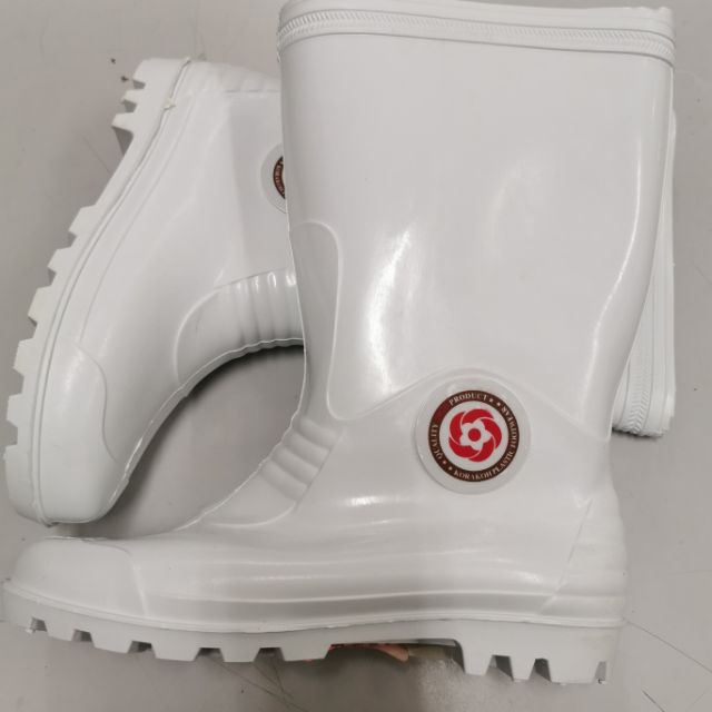 Rubber boots white on sale