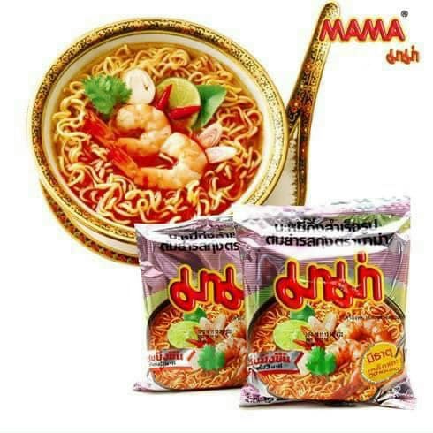 Mama Instant Noodles With Thai YUM Shrimp Hotpot (Combo 10 Packs ...