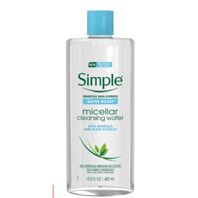 Simple makeup remover clearance water