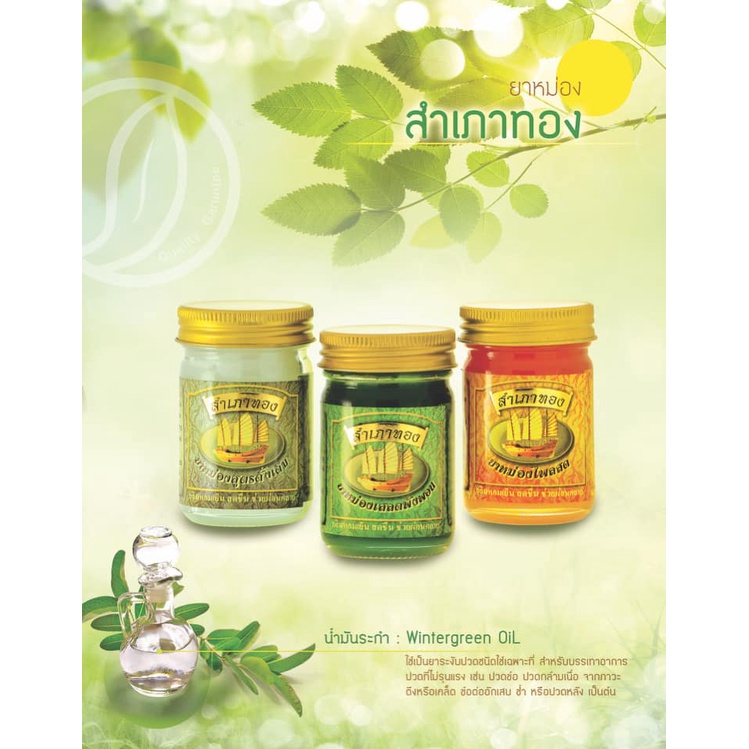 NovoLife Golden Argosy Thai Herbal Massage Hot Balm For Pain And Swell ...