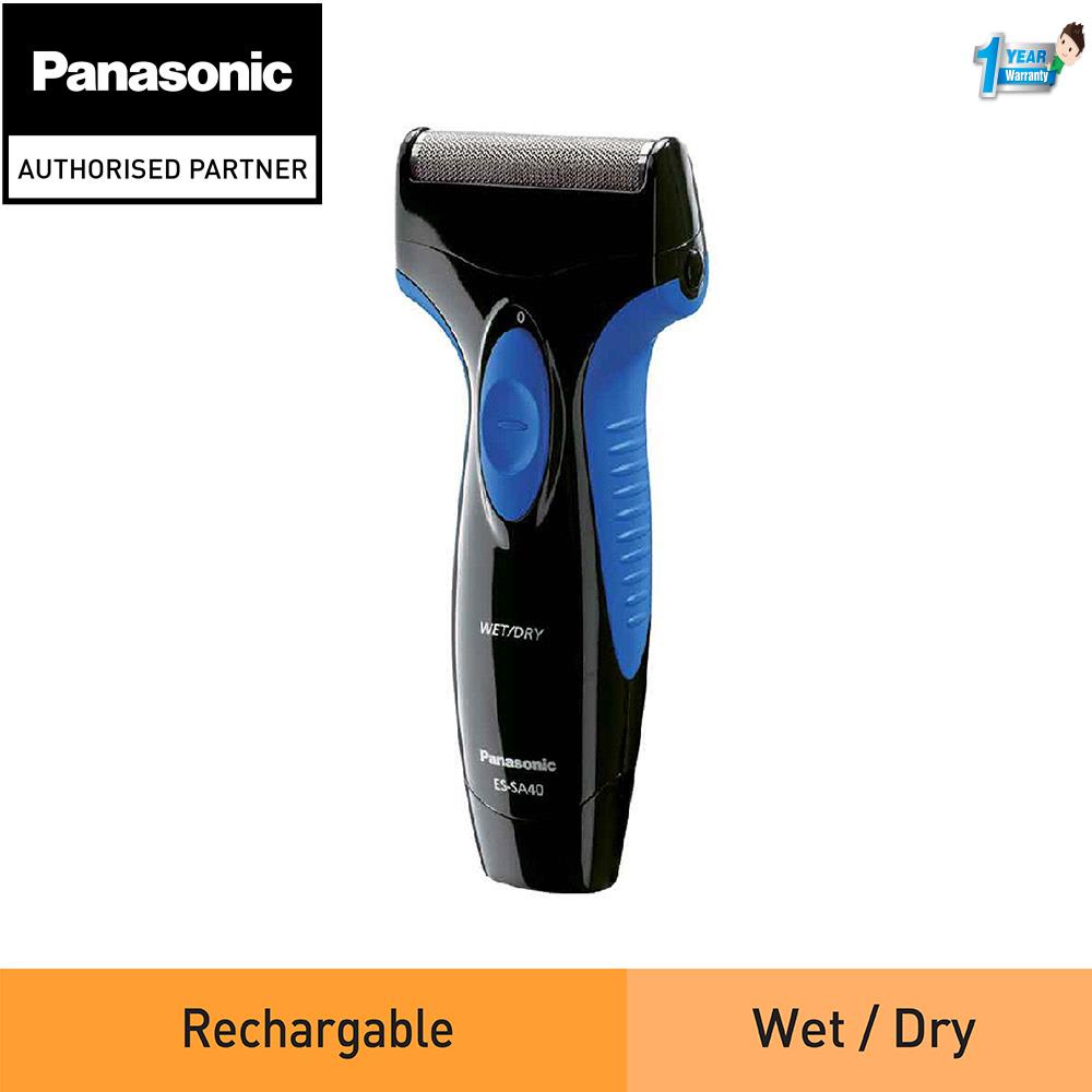 Panasonic es sa40 shaver rechargeable electric es sa40 k453 shopee