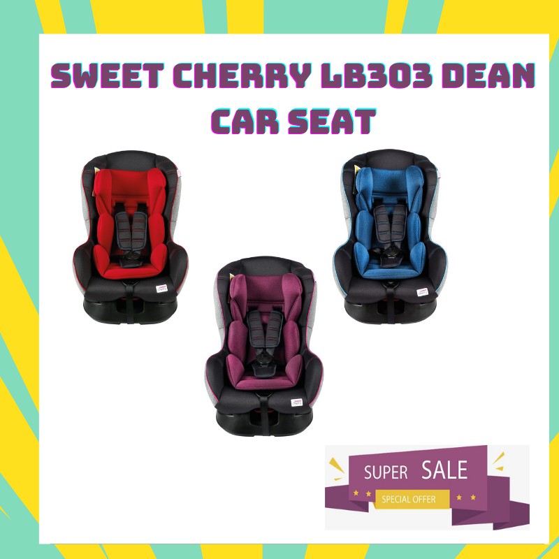 [PROMO PRICE] SWEET CHERRY LB303 DEAN CAR SEAT / HALFORD VOYAGE XT