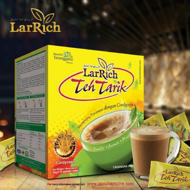 LarRich Teh Tarik (30 g x 15 sachets) | Shopee Malaysia