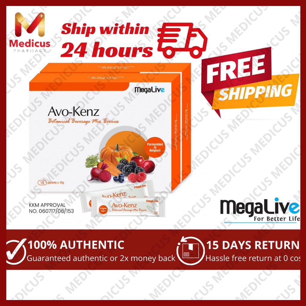 [FREE SHIPPING!!!] Megalive Avo-Kenz 15's/2x15's (Exp: 11/2026 ...