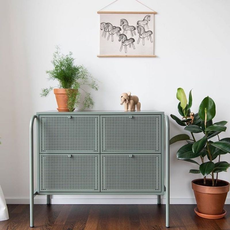 Storage NIKKEBY Chest of 4 drawer 84x70 cm Shopee Malaysia