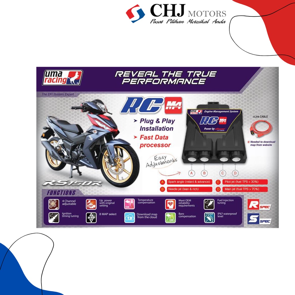 UMA Racing CDI M4 ECU Honda RS150R | Shopee Malaysia