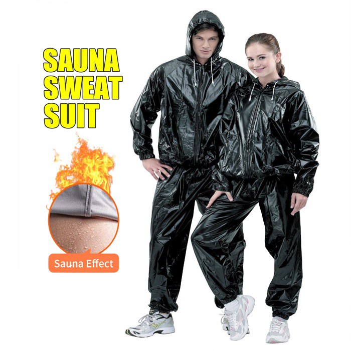 Heavy Duty Fitness Weight Loss Sweat Sauna Suit Anti-Rip Sauna Jacket