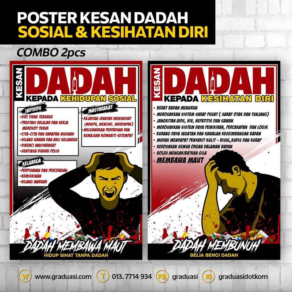 Kreatif Poster Anti Dadah Paling Simple Senarai Poster Anti Dadah ...