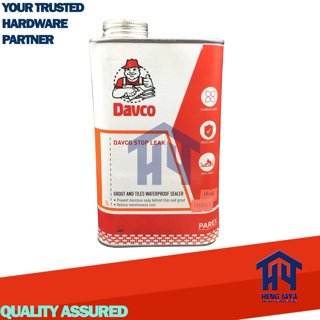 [DAVCO] 1 Liter Stop Leak (Grout & Tile Waterproof Sealer) Shopee