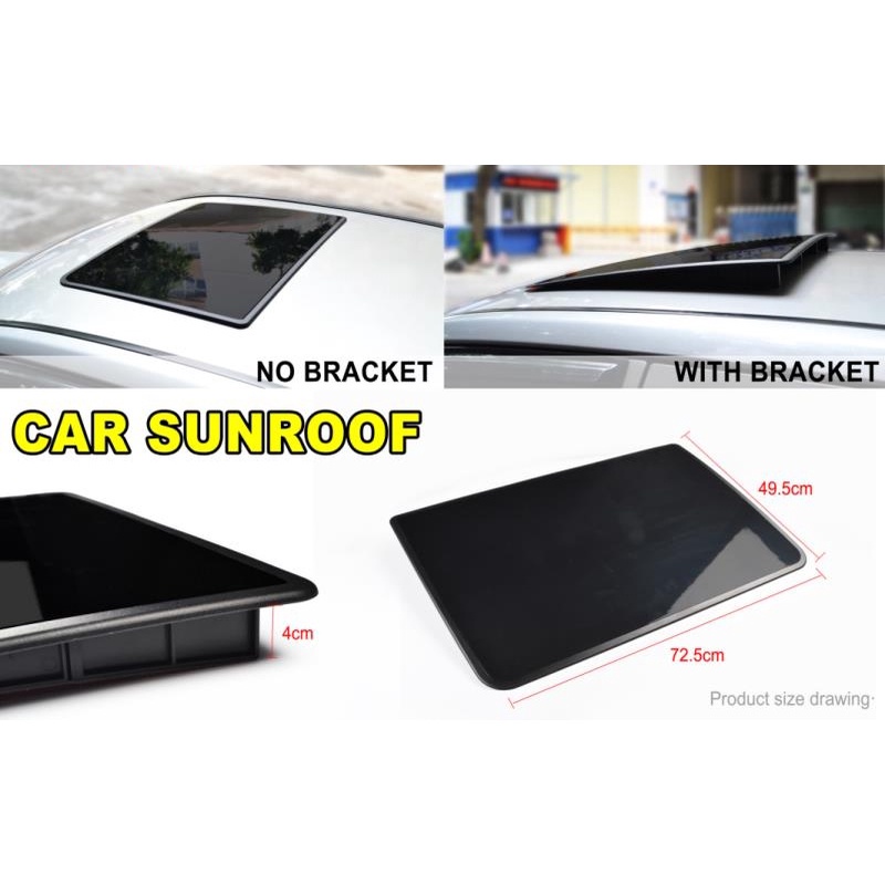 Sunroof /Car Dummy For All Model Cars Fake Sun roof Honda Toyota Proton