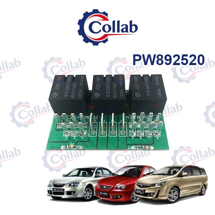 Collab (PW892520) Fuel Pump Relay / ICM Relay Proton Gen 2 / Saga Blm