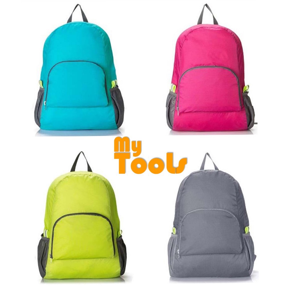 Beg Kalis Air Lightweight Foldable Waterproof Backpack Nylon Sport ...