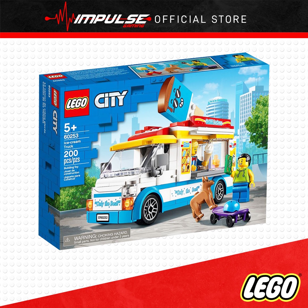 LEGO 60253 City Ice Cream Truck Shopee Malaysia