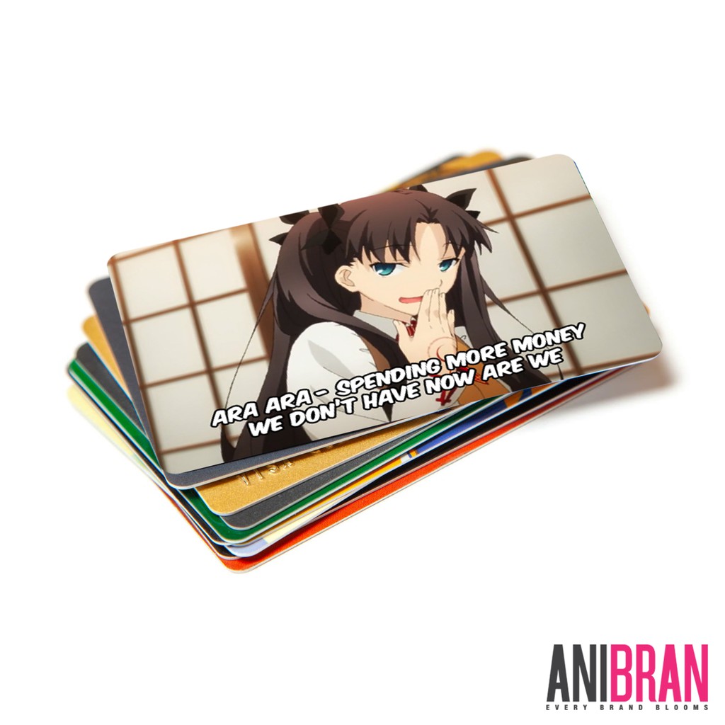 Rin Tohsaka Fate/Stay Night Unlimited Blade Works Anime Meme Fanart ...