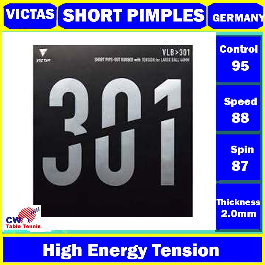 Revêtement Victas V15 Stiff - Matériel Tennis De Table