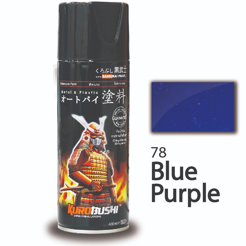 Samurai Spray Paint Metallic Colour (Blue Purple) | Shopee Malaysia
