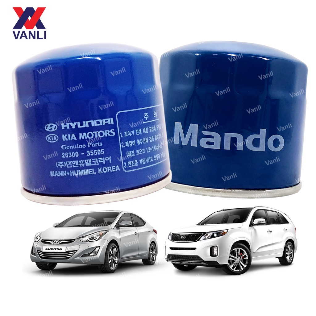 Mando / Hyundai Kia Oil Filter for Rio / K5 / K3 / Forte / Sorento