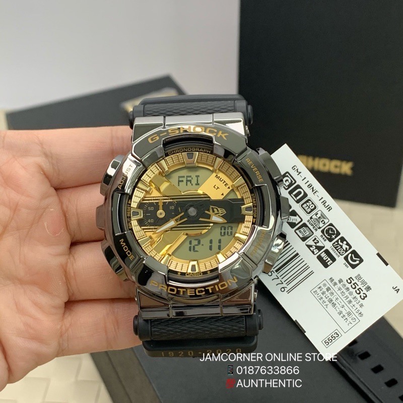 100% ORIGINAL CASIO G-SHOCK GM-110NE-1A NEW ERA® 100th