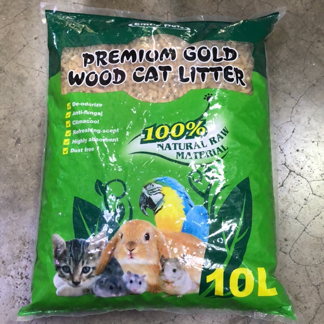 Pine Wood Cat Litter (10L) Shopee Malaysia