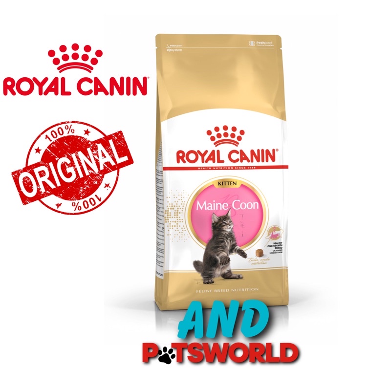 Royal Canin Maine Coon Kitten 4KG Original Pack | Shopee Malaysia