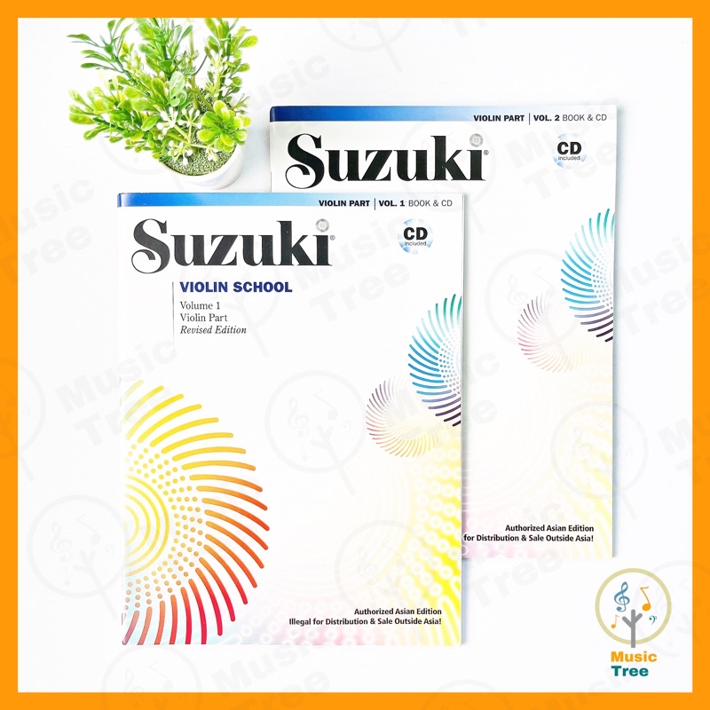 Suzuki Violin School Violin Part Volume 1-3 (Book &Cd) | Shopee Malaysia