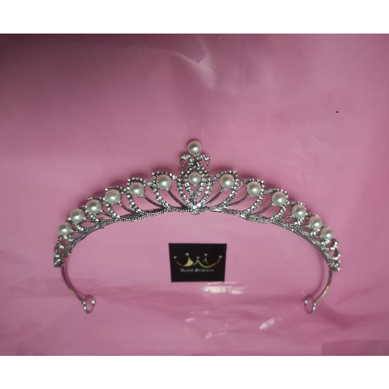 Crown Pengantin Headband Crown Nikah Tiara Hair Crown Tunang Tiara Crown Flower Simple Bridal