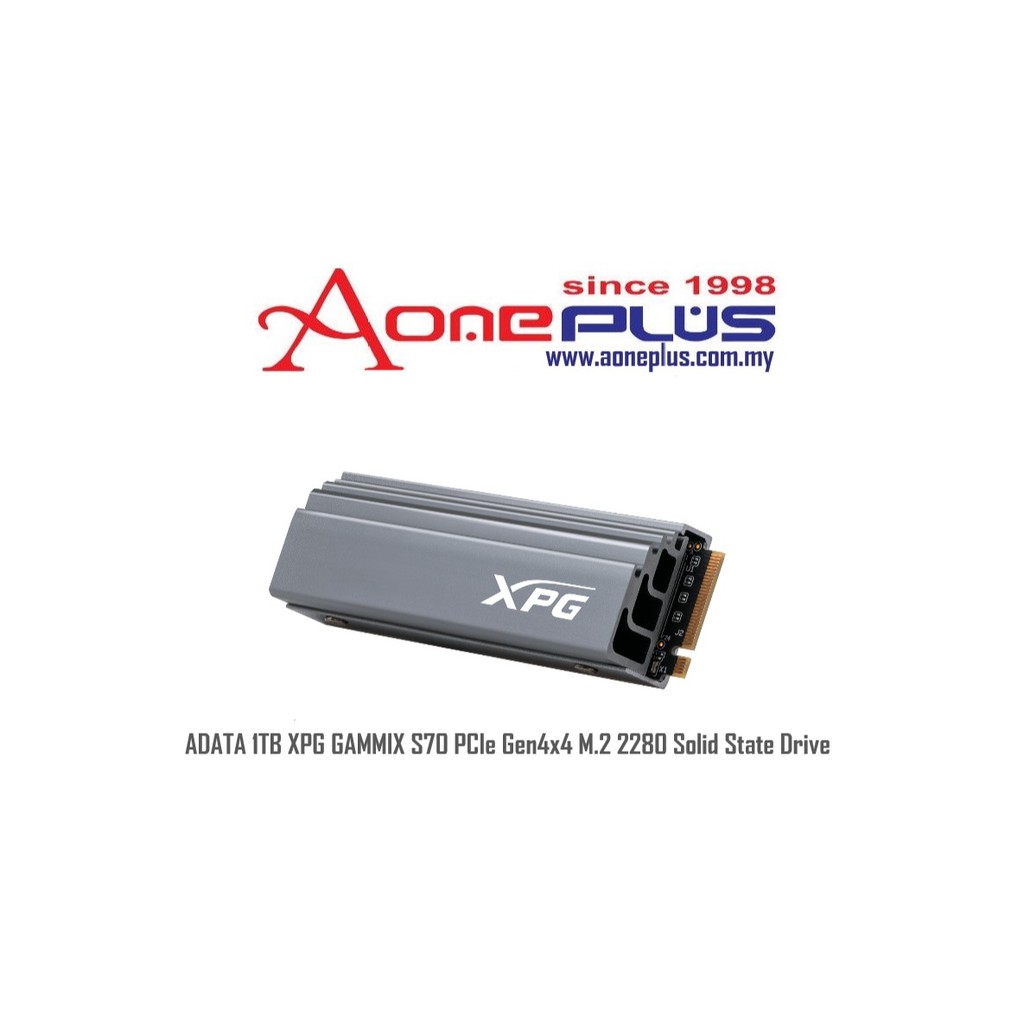 ADATA XPG 1TB / 2TB GAMMIX S70 M.2 2280 PCIE GEN4X4 NVME SSD ...