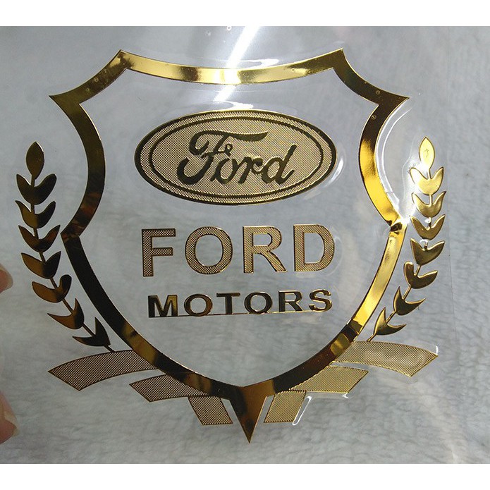 Ford Car logo modified car window metal decorative sticker Fiesta Focus ...